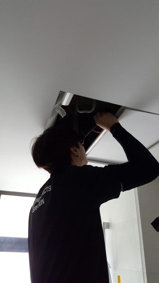 Checking services in false ceiling.jpeg